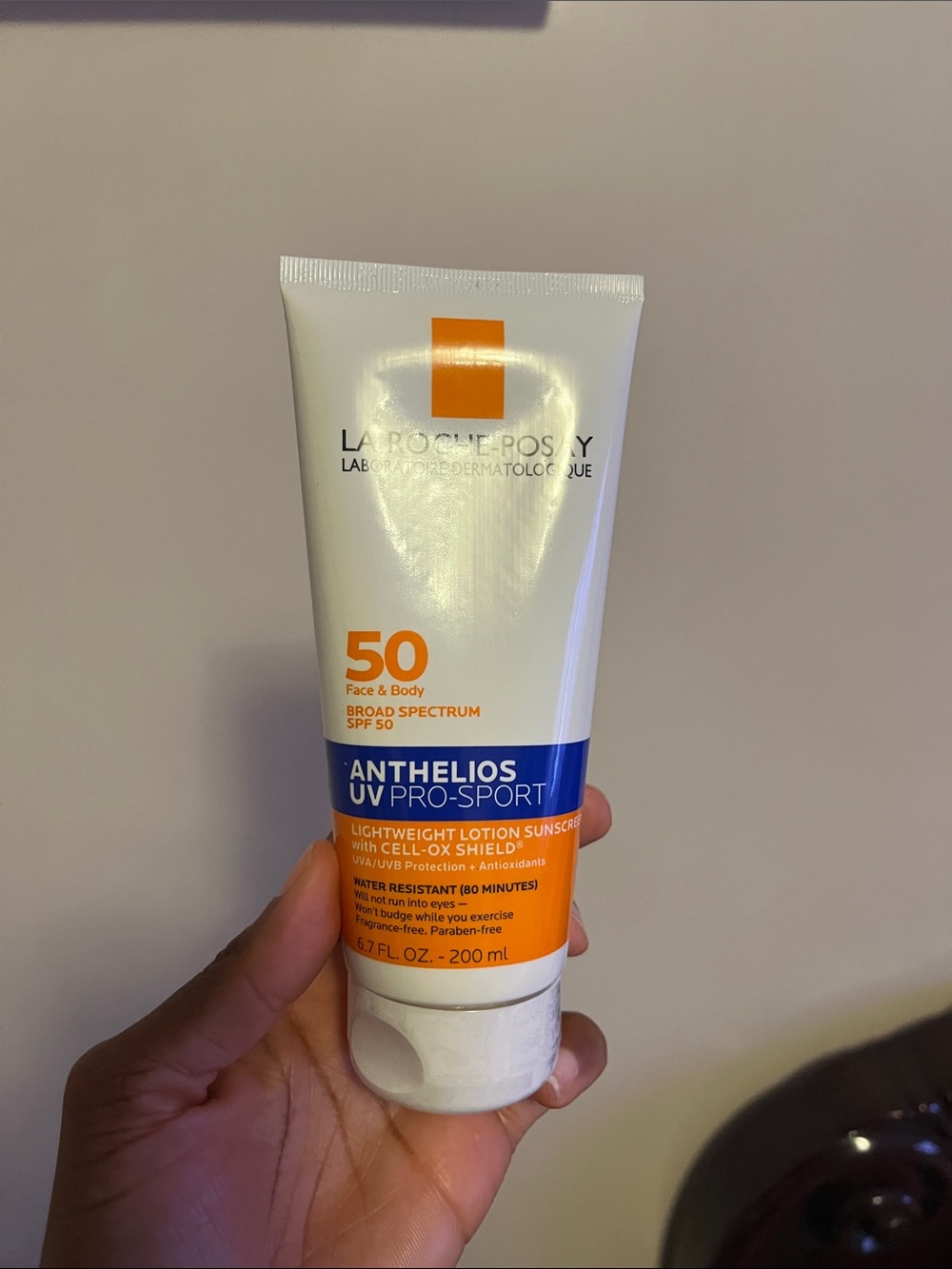 Anthelios UV Pro-Sport SPF 50 Lightweight Sunscreen